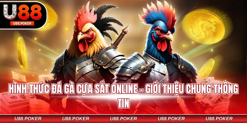 Hình thức đá gà cựa sắt online - Giới thiệu chung thông tin